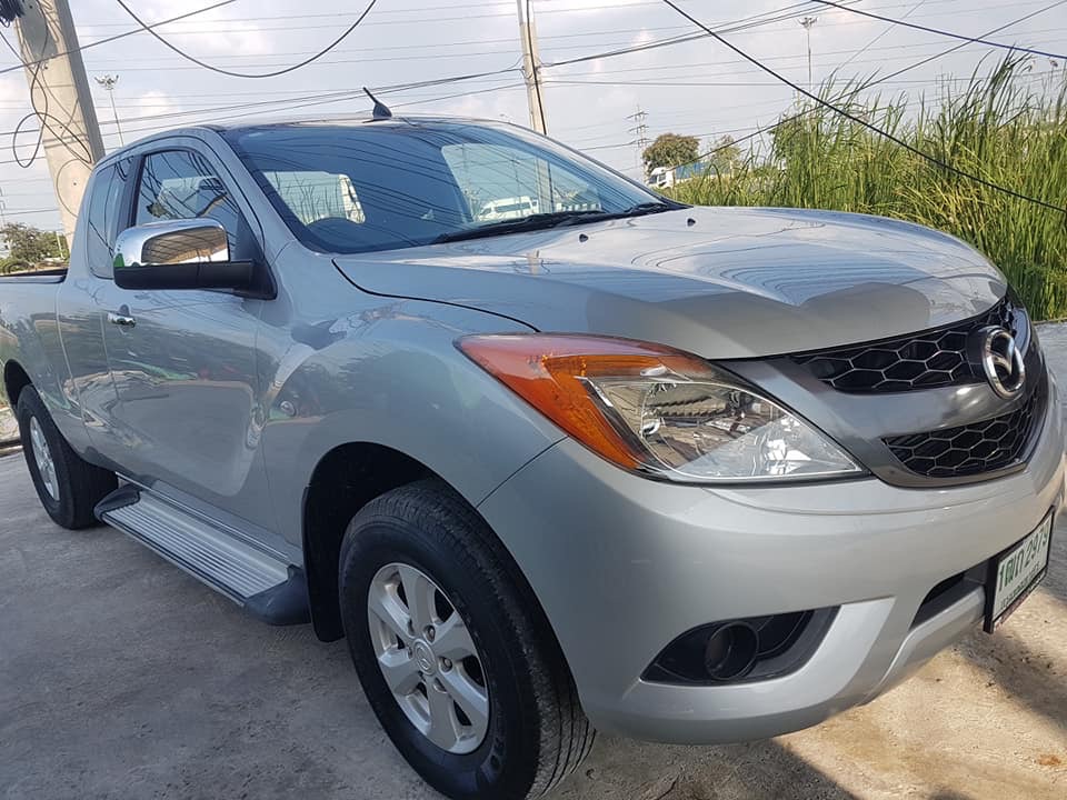 Mazda BT-50 PRO Free Style Cab ปี 2013 สีเงิน (รูปที่ 2)