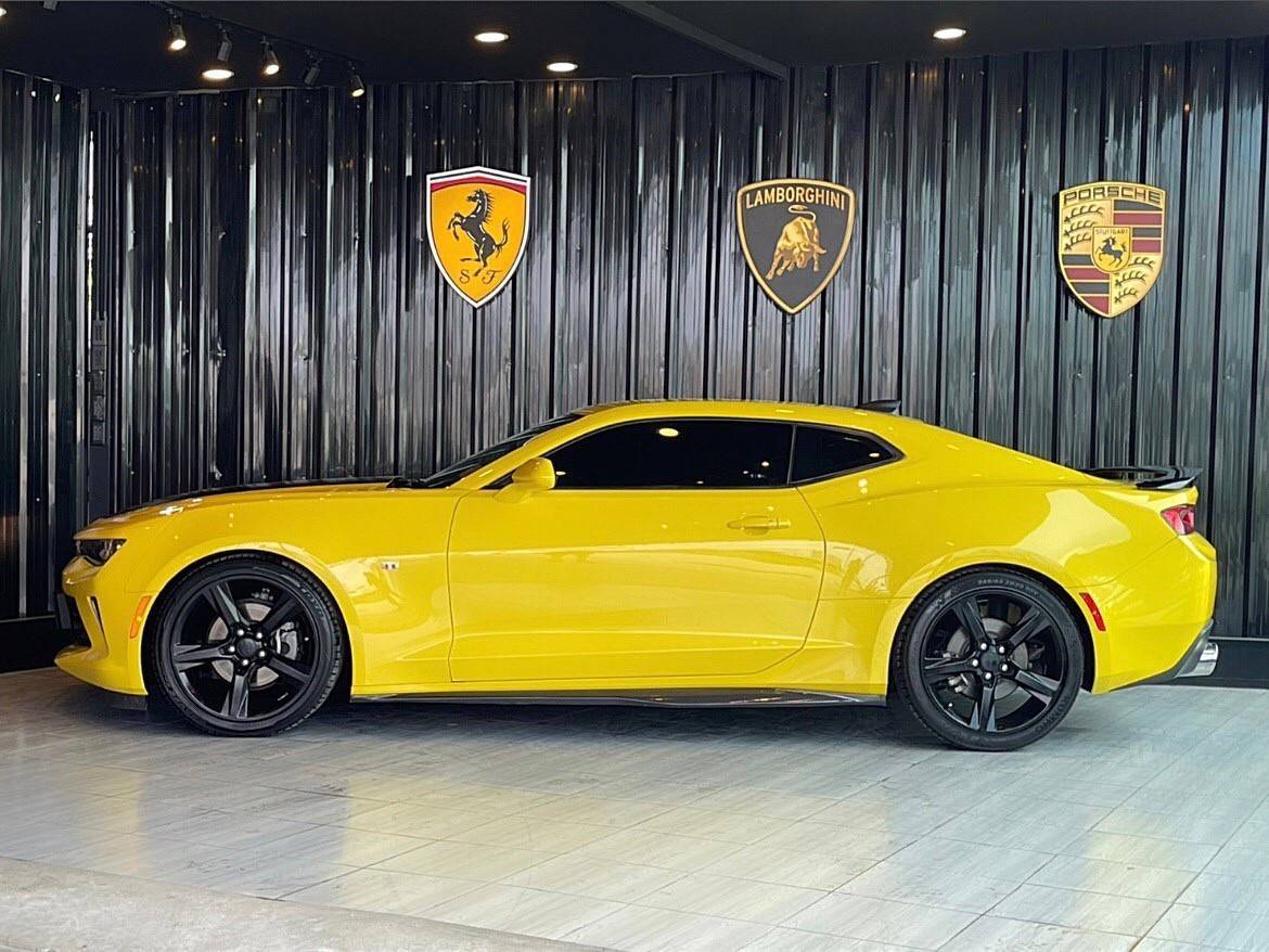 2017 Chevrolet Camaro Gen6 สีเหลือง (รูปที่ 10)