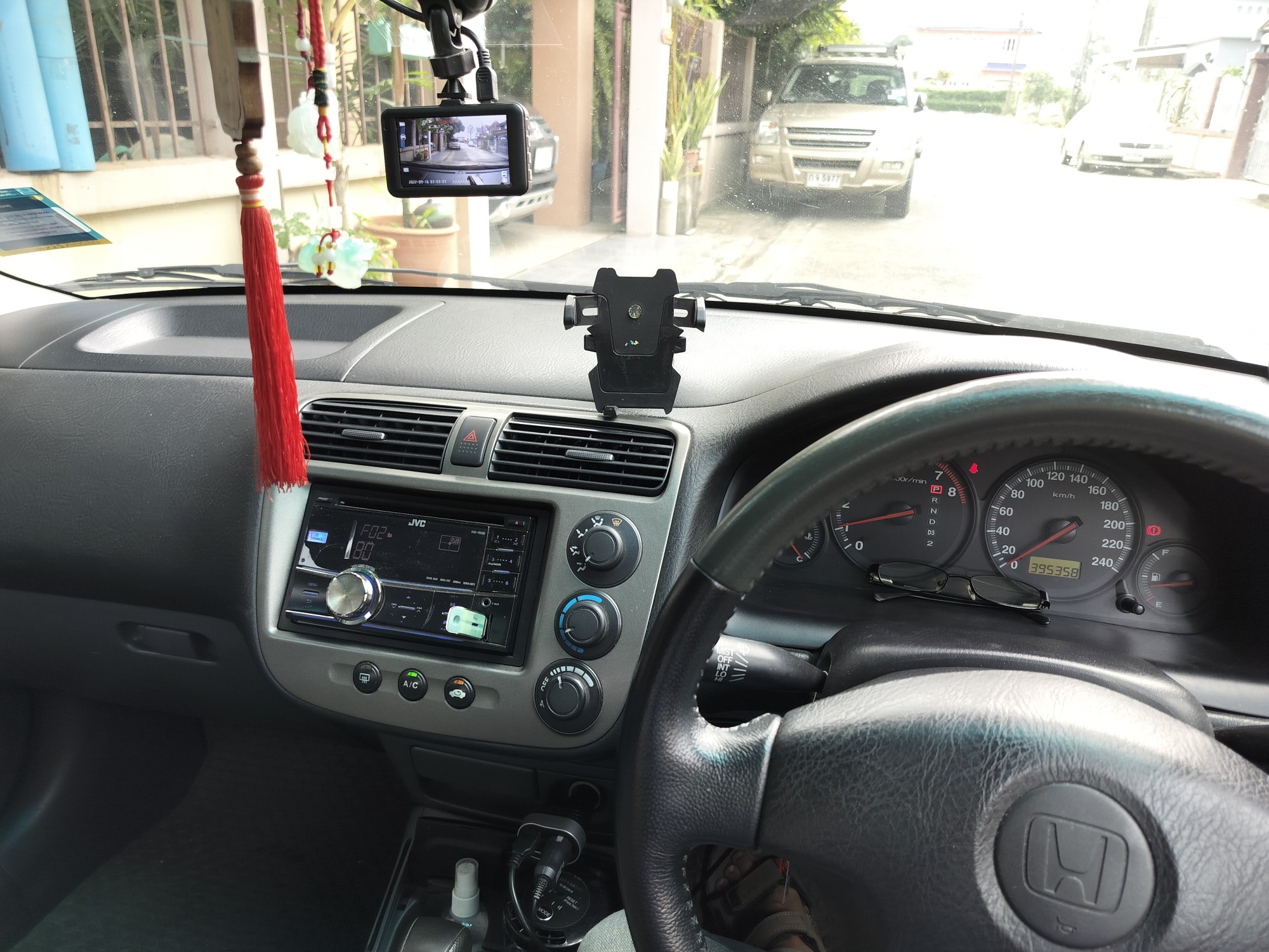 2001 Honda Civic EXi(Dimension) สีทอง (รูปที่ 4)