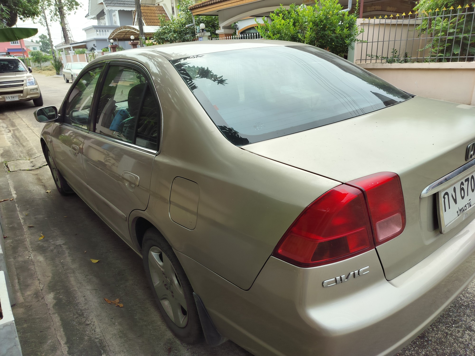2001 Honda Civic EXi(Dimension) สีทอง (รูปที่ 5)