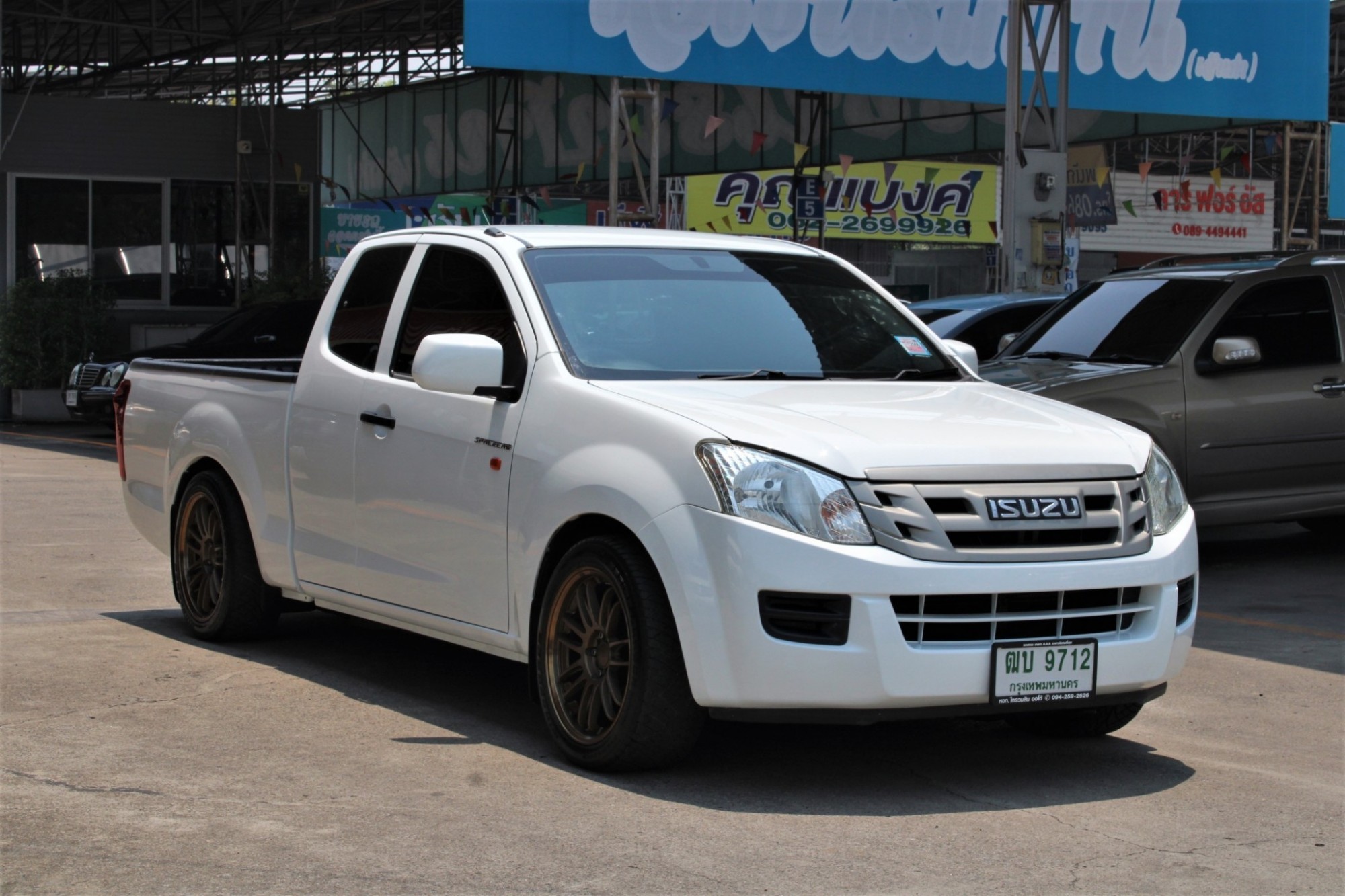 2012 Isuzu D-Max 2.5 S SPACE CAB MT สีขาว เกียร์ธรรมดา ผ่อน 6xxx รถบ้านมือเดียวลำดับที่1 สวยไม่มีอุบัติเหตุ เครื่องเกียร์ช่วงล่างเดิมขับดี จัดได้ล้น
