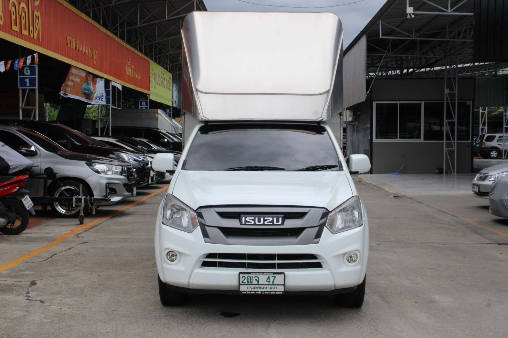 👉 ฟรีดาวน์ 👉 ดอกเบี้ย 0 % 1 ปี 👉ขับฟรี 3 เดือน 2017 Isuzu D-Max 1.9 S SPARK Single Cab MT 6 Speed สีขาว พร้อมตู้ทึบ 2.1 เมตร (รูปที่ 2)