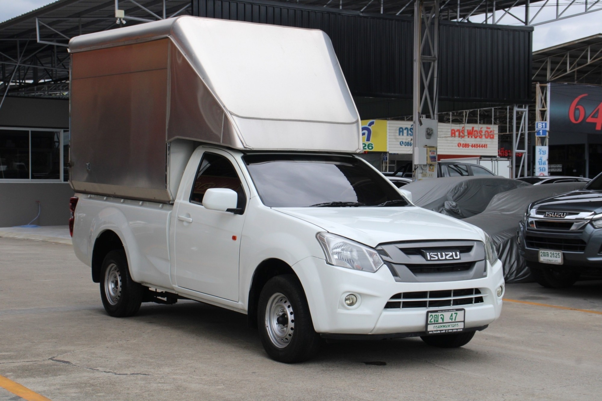 👉 ฟรีดาวน์ 👉 ดอกเบี้ย 0 % 1 ปี 👉ขับฟรี 3 เดือน 2017 Isuzu D-Max 1.9 S SPARK Single Cab MT 6 Speed สีขาว พร้อมตู้ทึบ 2.1 เมตร (รูปที่ 5)