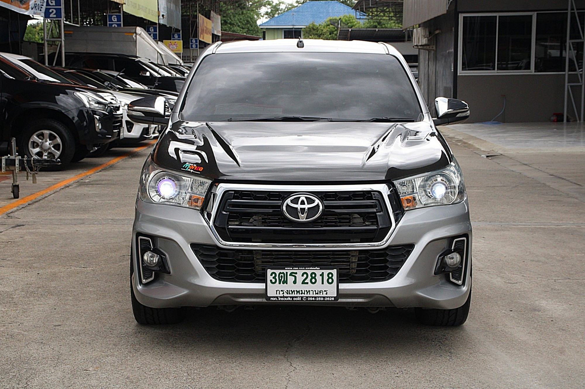 ถูกสุดในเวบ จัดได้ท่วมๆ ออกรถไม่ต้องใช้เงิน 2016 Toyota Hilux Revo SMARTCAB 2.4 J Plus M/T สีเทา เกียร์ธรรมดา (รูปที่ 2)