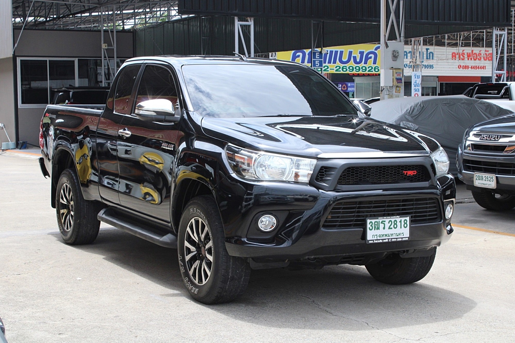 จัดได้5แสนต้นเหลือๆ 2016 Toyota Hilux Revo 2.4 E SMARTCAB Prerunner MT สีดำ เกียร์ธรรมดา 6 Speed