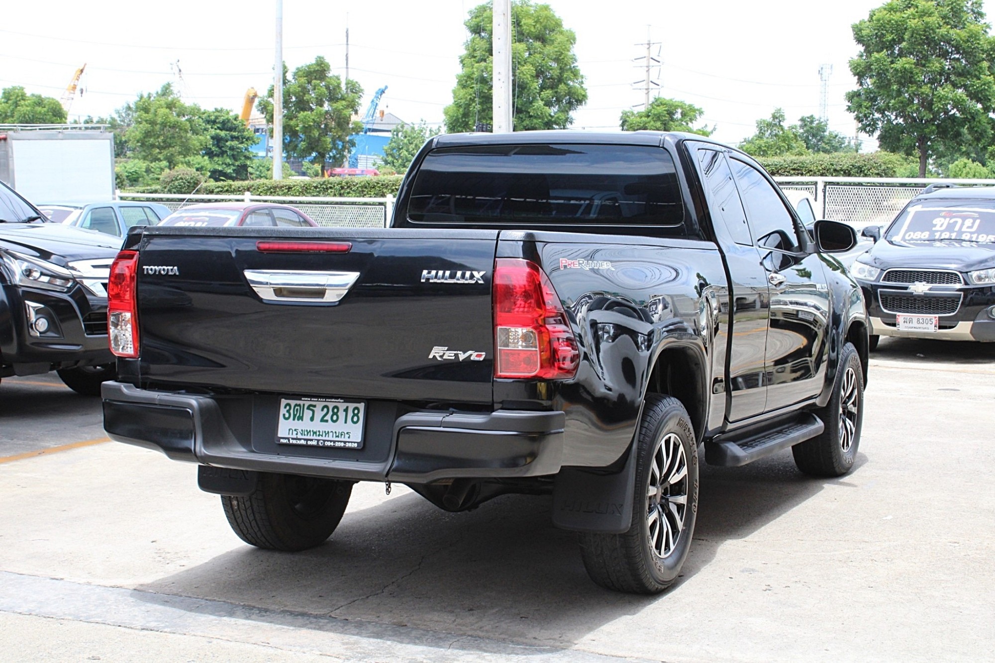 จัดได้5แสนต้นเหลือๆ 2016 Toyota Hilux Revo 2.4 E SMARTCAB Prerunner MT สีดำ เกียร์ธรรมดา 6 Speed (รูปที่ 5)