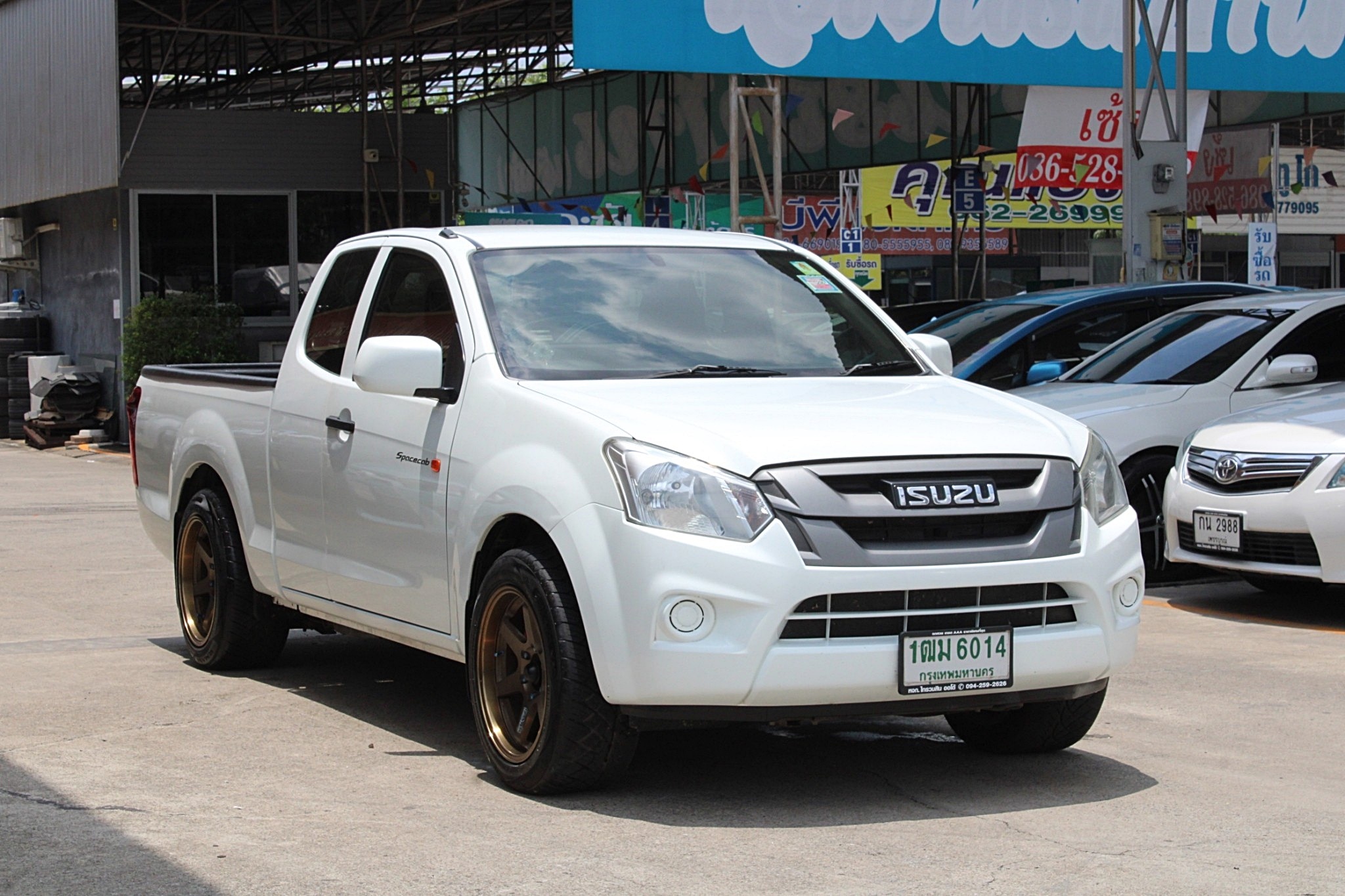 ไมล์แท้91xxx กม จัดได้ท่วมๆ จัดเหลือเงินยังได้ออกรถ0บาทได้เลย 2016 Isuzu D-Max SPACE CAB 1.9 L Ddi BLUE POWER MT สีขาว เกียร์ธรรมดา