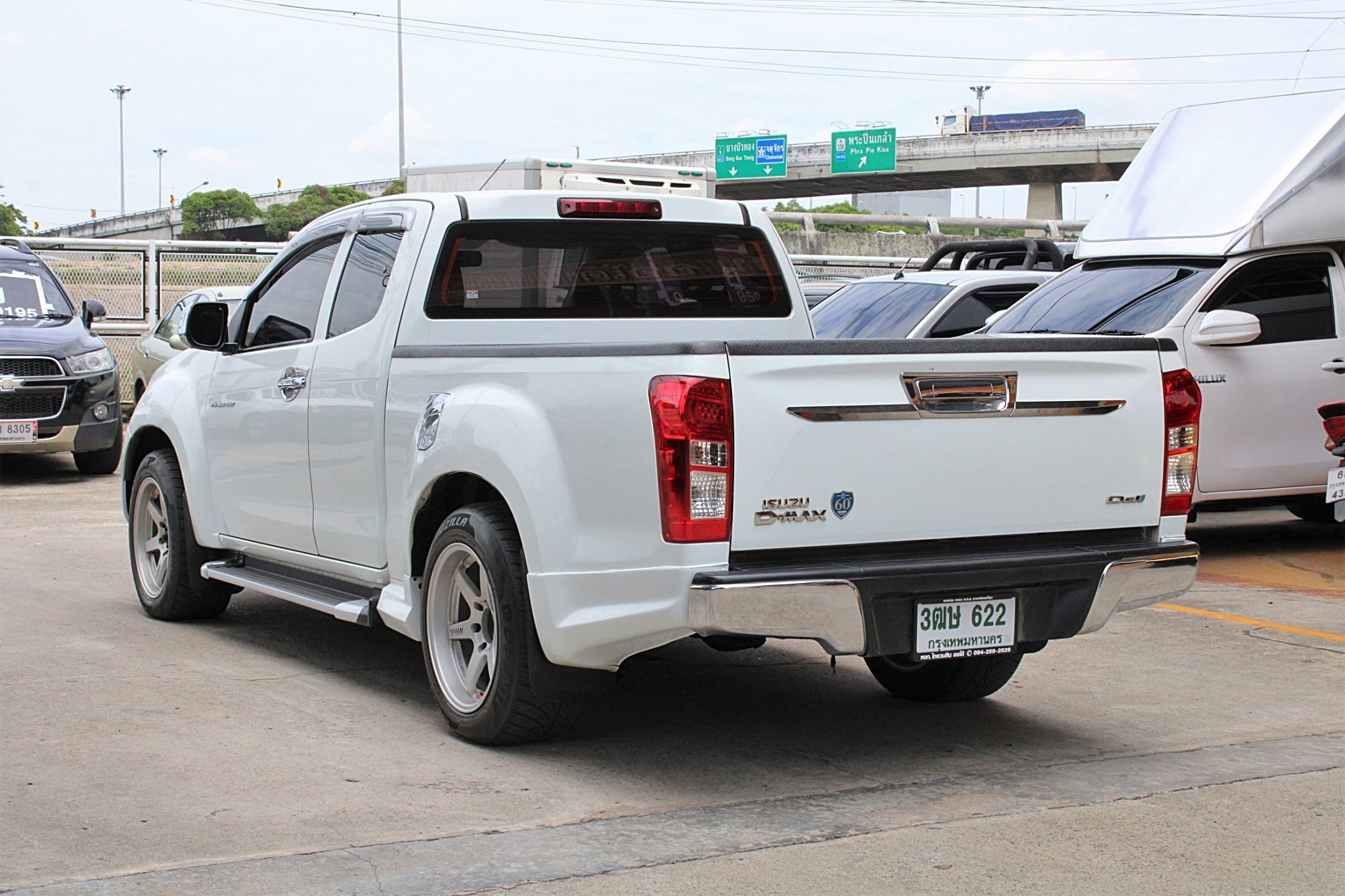 👉 ฟรีดาวน์ 👉 ดอกเบี้ย 0 % 1 ปี 👉ขับฟรี 3 เดือน 2017 Isuzu D-Max Hi-Lander SPACE CAB 1.9 L Ddi BLUE POWER MT สีขาว (รูปที่ 3)