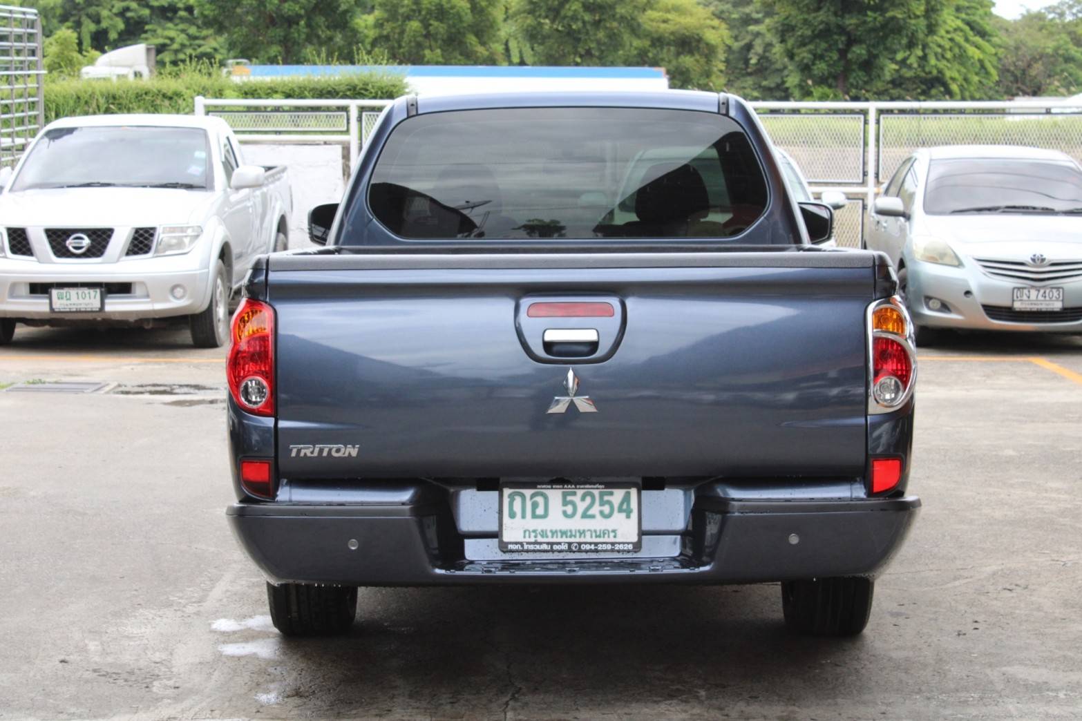 กะบะแคปผ่อน3000 ประวัติดีฟรีดาวน์ ออกรถ 0 บาท 2010 Mitsubishi Triton 2.4 GLX MEGA CAB MT สีน้ำเงิน เกียร์ธรรมดา เบนซิล (รูปที่ 9)