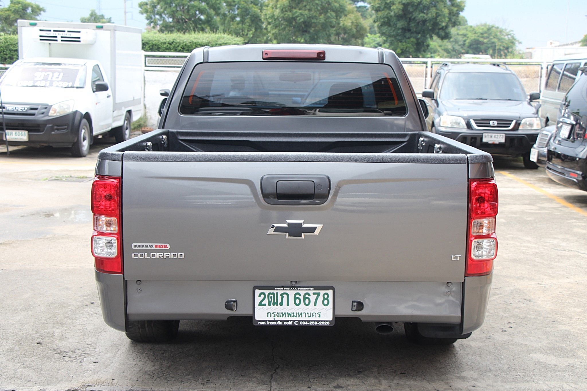 2019 Chevrolet Colorado Flex Cab 2.5 LT สีเทา เกียร์ธรรมดา 6 เกียร์ แคปเปิดได้