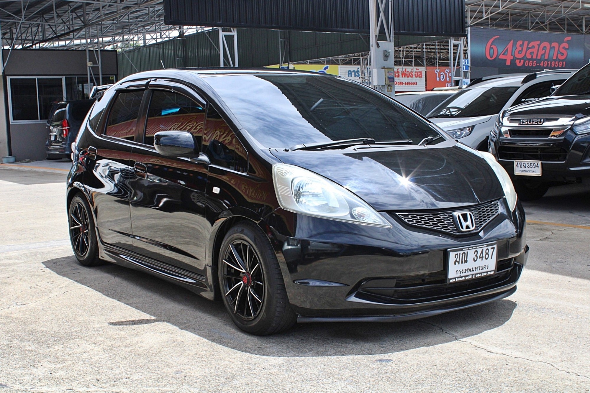 2010 Honda Jazz 1.5 S i-VTEC A/T สีดำ ออโต้ รถเดิมมากๆไม่แต่งอะไรเลย ไม่มีชน ขับดี