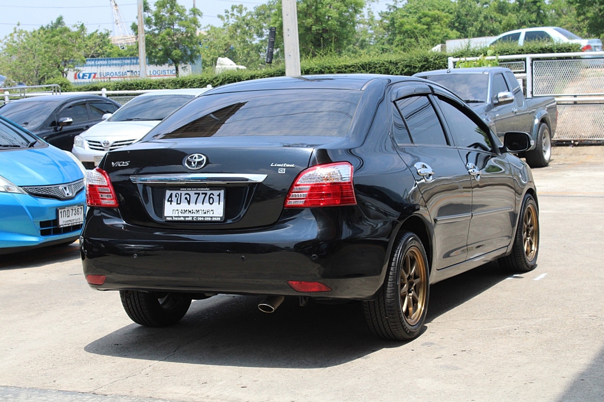 ฟรีดาวน์ ผ่อน3xxx 2009 TOYOTA VIOS 1.5 G Limited AUTO สีดำ ปุ่มสต้าท (รูปที่ 8)