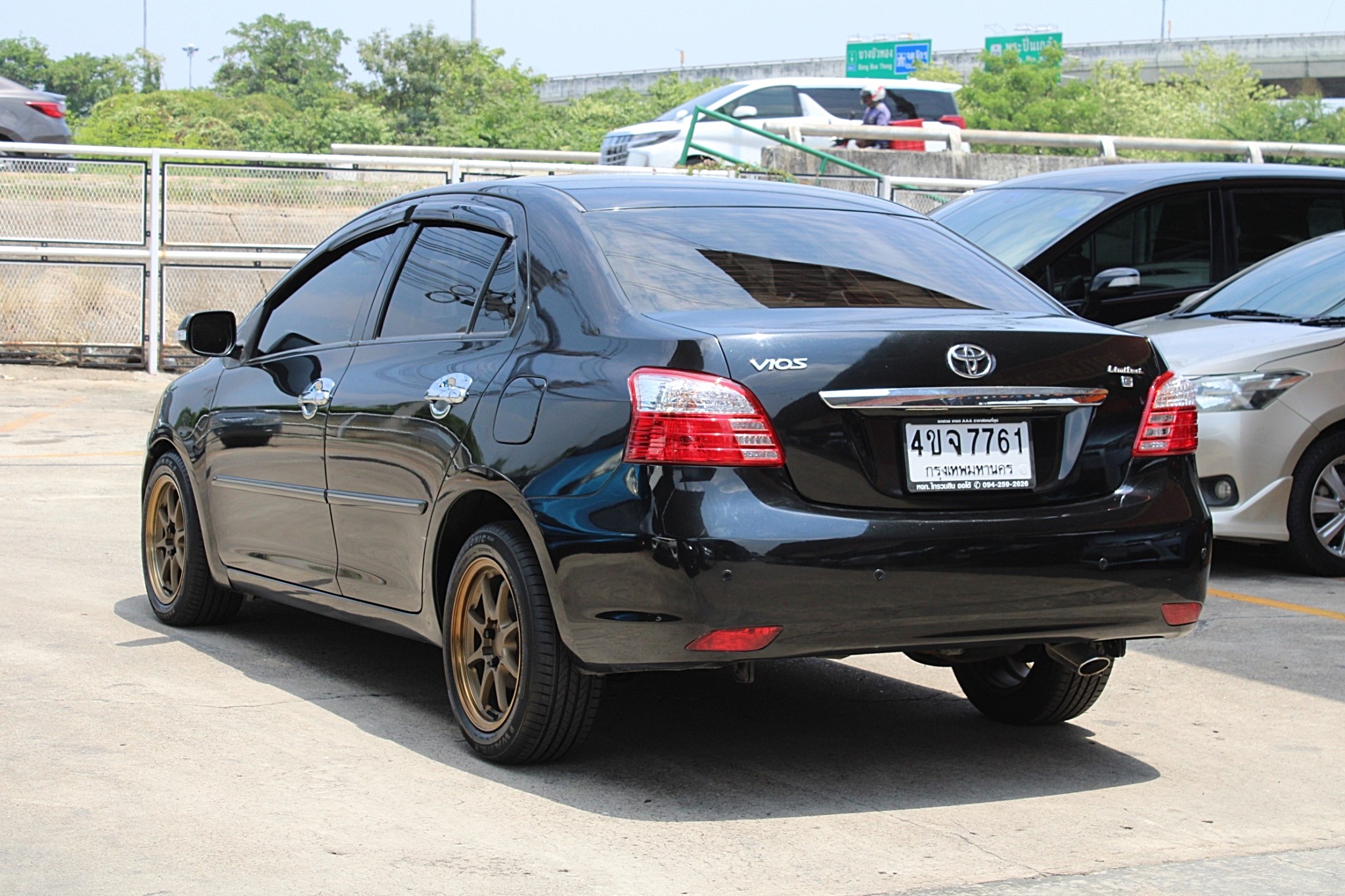 ฟรีดาวน์ ผ่อน3xxx 2009 TOYOTA VIOS 1.5 G Limited AUTO สีดำ ปุ่มสต้าท (รูปที่ 4)