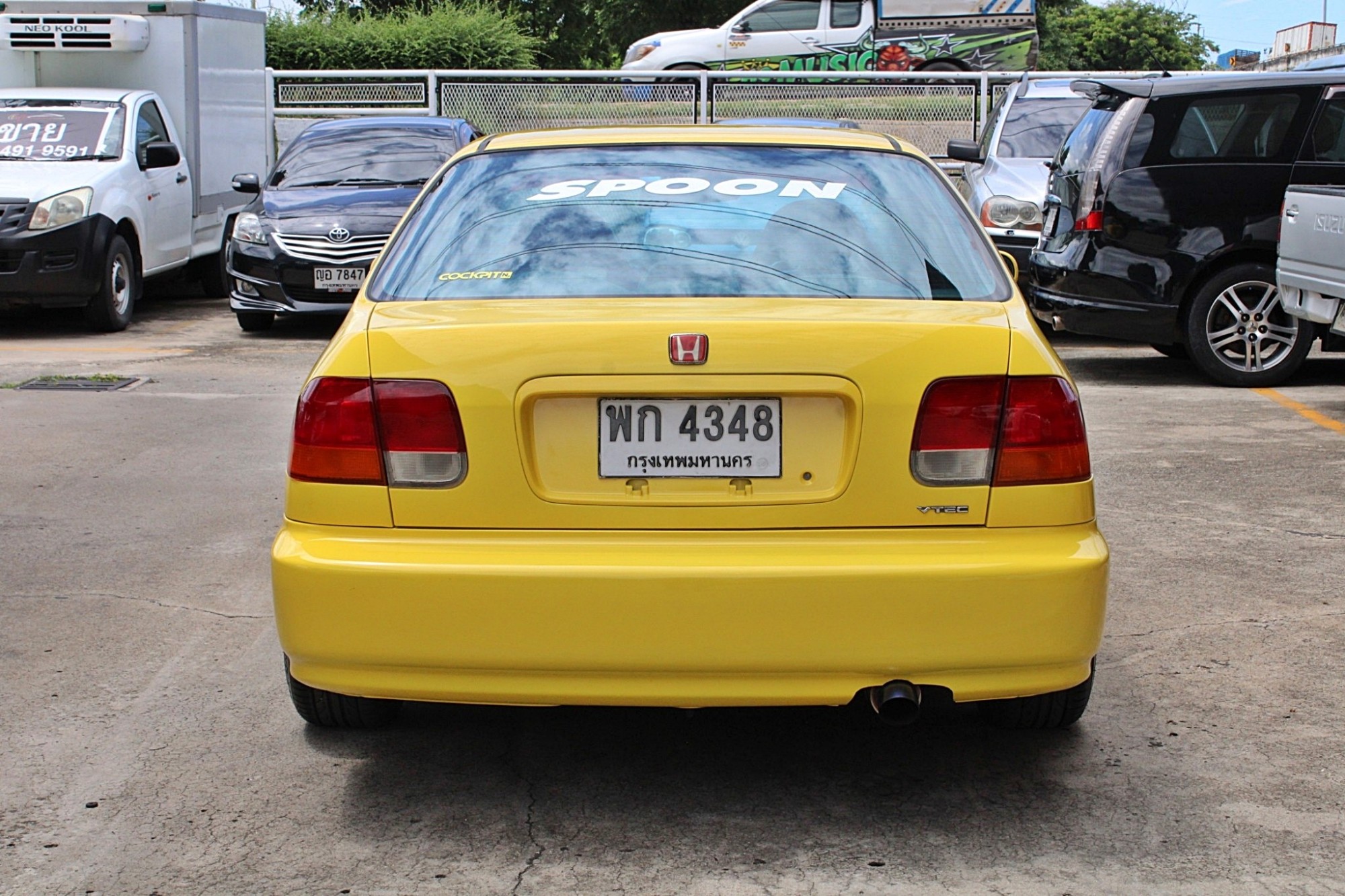 รถบ้าน เก็บรายละเอียดทุกจุด เกียร์ดาขับสนุก 1996 Honda civic 1.6 VTIL.เกียร์ดา ตาโต