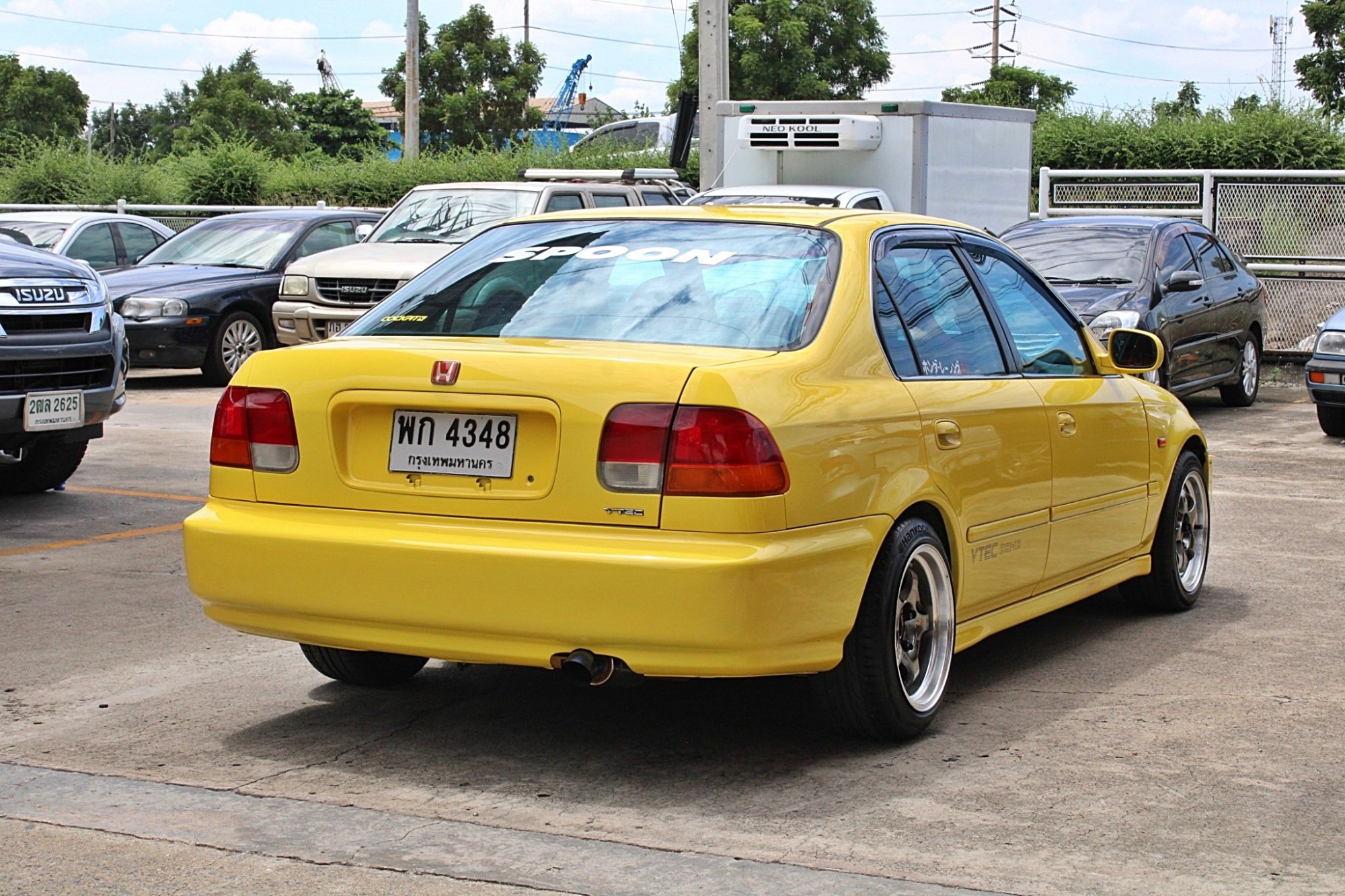 รถบ้าน เก็บรายละเอียดทุกจุด เกียร์ดาขับสนุก 1996 Honda civic 1.6 VTIL.เกียร์ดา ตาโต