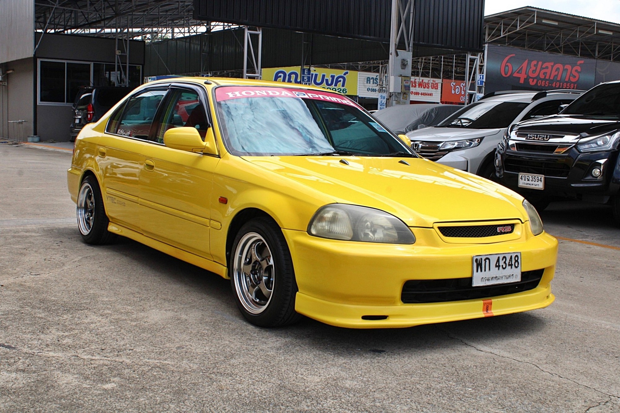 รถบ้าน เก็บรายละเอียดทุกจุด เกียร์ดาขับสนุก 1996 Honda civic 1.6 VTIL.เกียร์ดา ตาโต (รูปที่ 3)