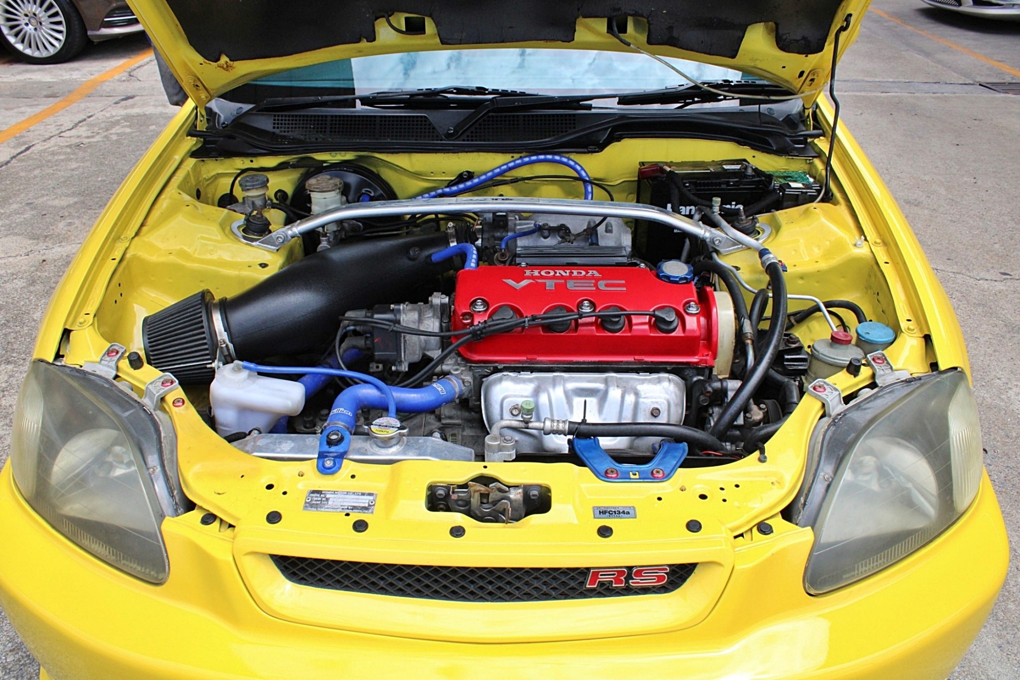 รถบ้าน เก็บรายละเอียดทุกจุด เกียร์ดาขับสนุก 1996 Honda civic 1.6 VTIL.เกียร์ดา ตาโต (รูปที่ 4)