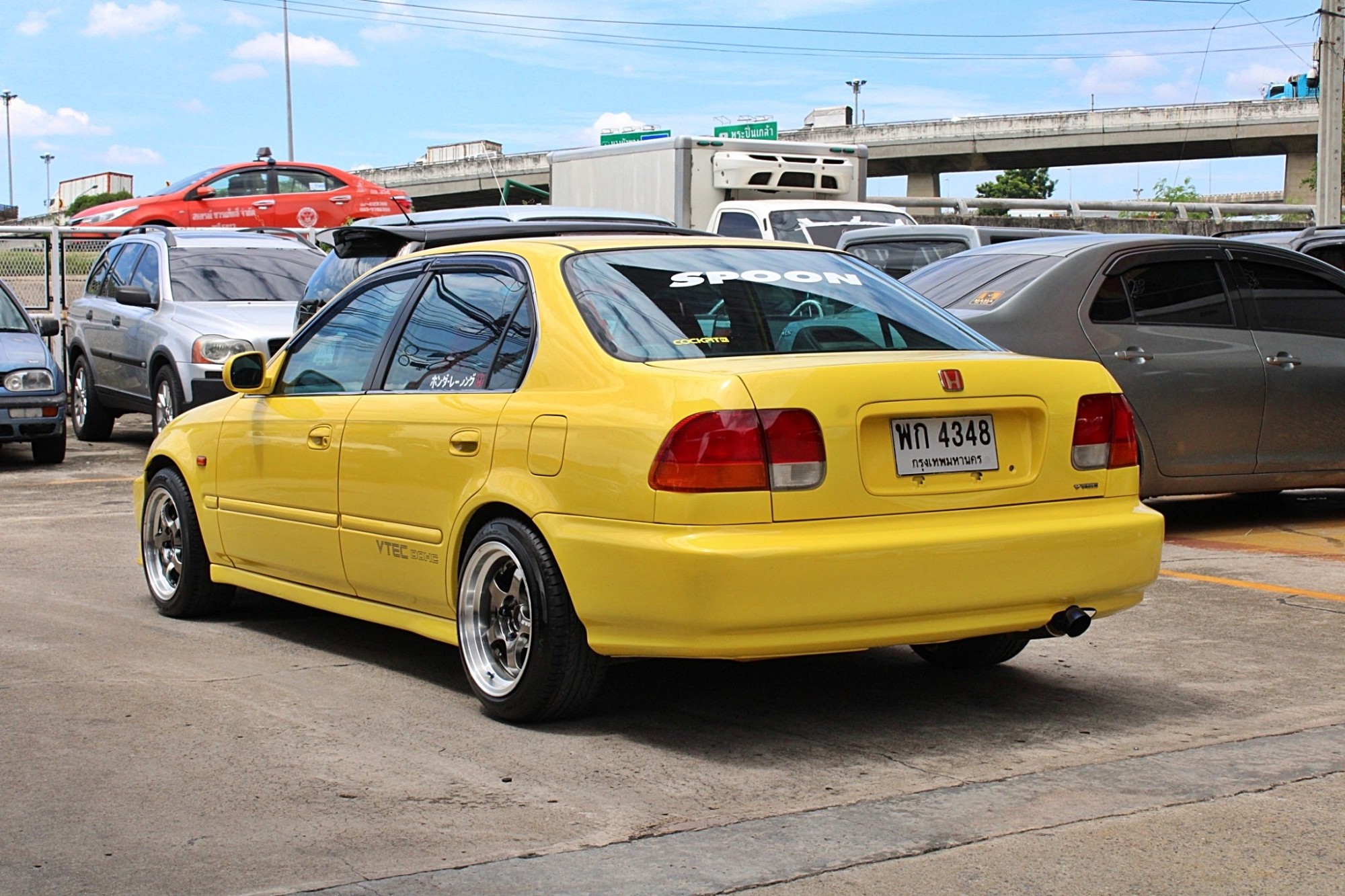 รถบ้าน เก็บรายละเอียดทุกจุด เกียร์ดาขับสนุก 1996 Honda civic 1.6 VTIL.เกียร์ดา ตาโต (รูปที่ 8)