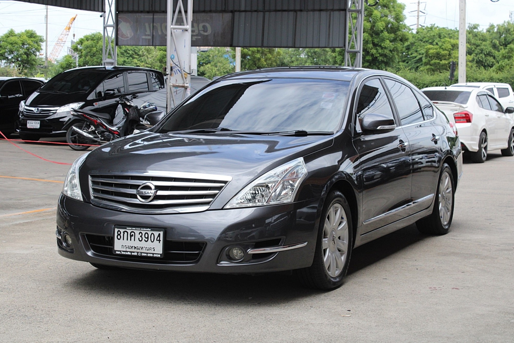 2010 Nissan Teana 2.5 XV 250 V 6 AT สีเทา เกียร์ออโต้ หลังคาซันรูฟ รถสวยมาก ไม่มีอุบัติเหตุ ไม่แก๊ส