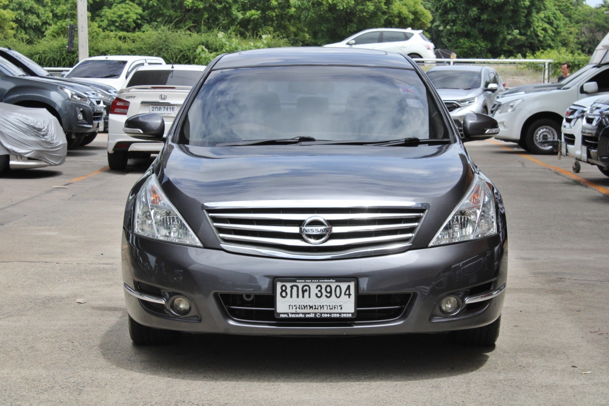 2010 Nissan Teana 2.5 XV 250 V 6 AT สีเทา เกียร์ออโต้ หลังคาซันรูฟ รถสวยมาก ไม่มีอุบัติเหตุ ไม่แก๊ส (รูปที่ 5)