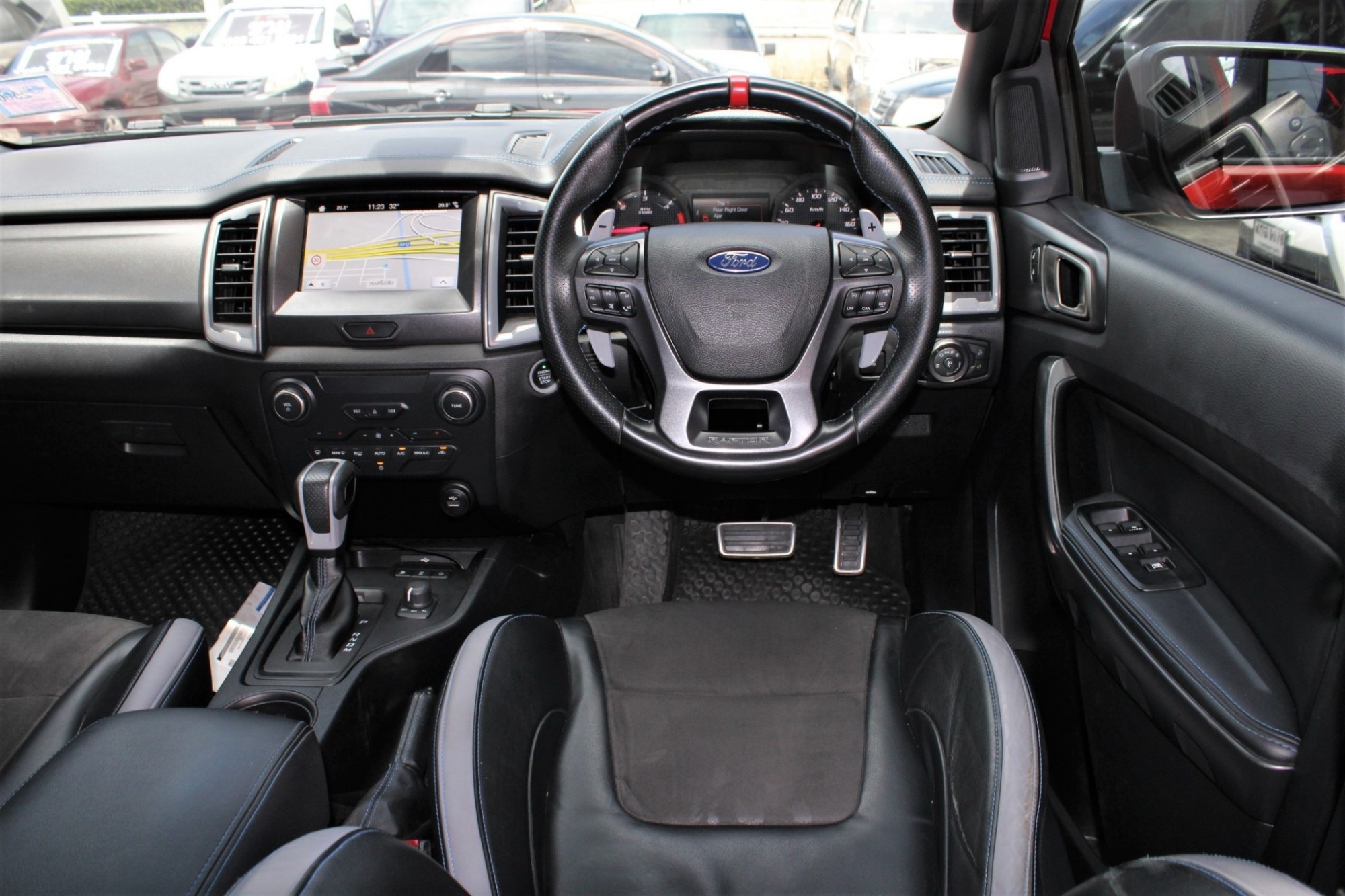 2019 Ford Ranger RAPTOR Diesel 2.0 EcoBlue Bi-Turbo เกียร์อัตโนมัติ 10 จังหวะ สีแดง Race Red แดงดุดันขับมันส์ (รูปที่ 6)