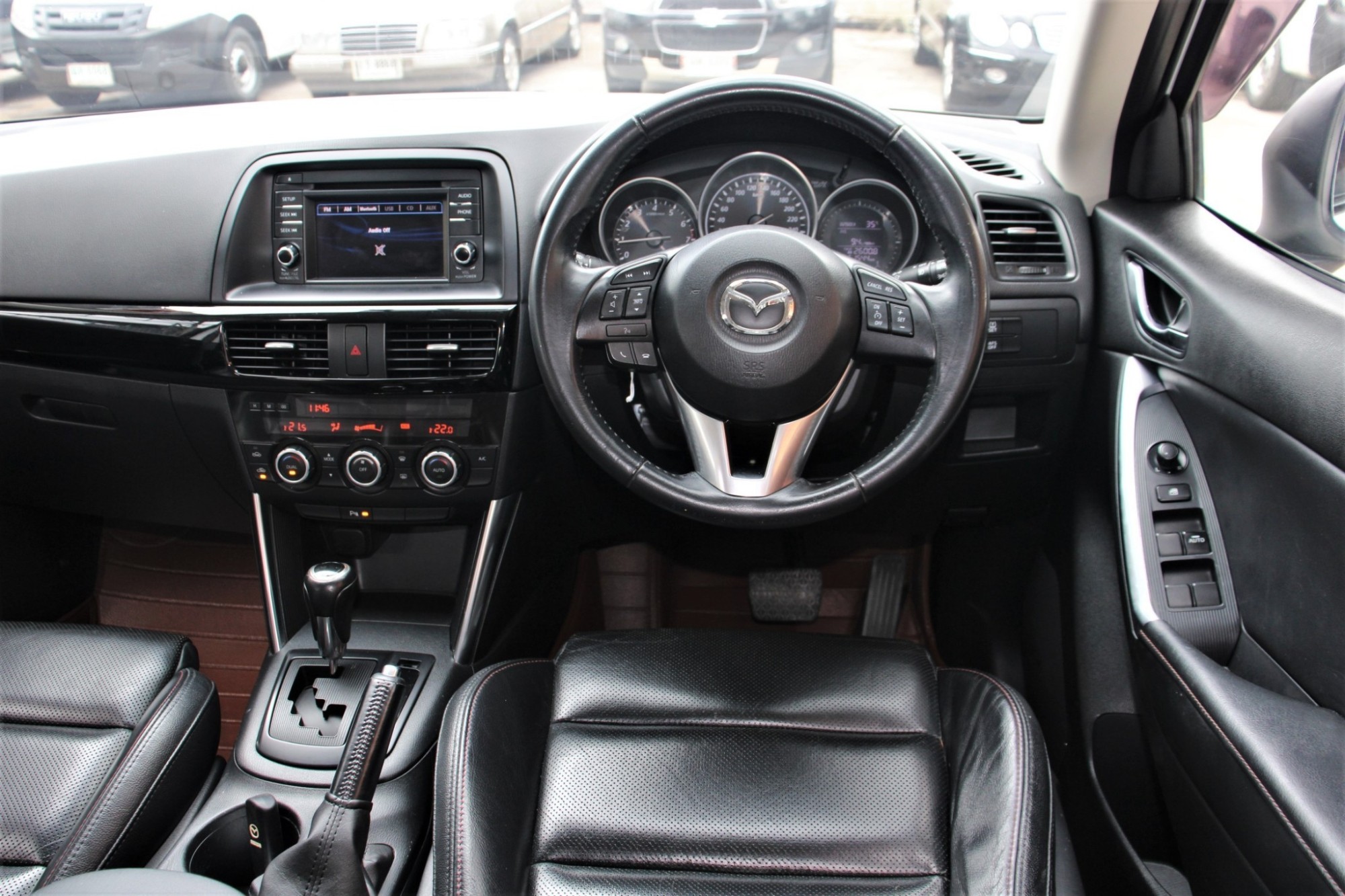 2014 Mazda CX-5 2.5 S AT สีขาว SUV Auto เบนซิน ไม่เคยแก๊ส เครื่องเกียร์ดีมาก ภายในสวย ขับดีมากครับ มีโปรดอกเบี้ยพิเศษ (รูปที่ 8)