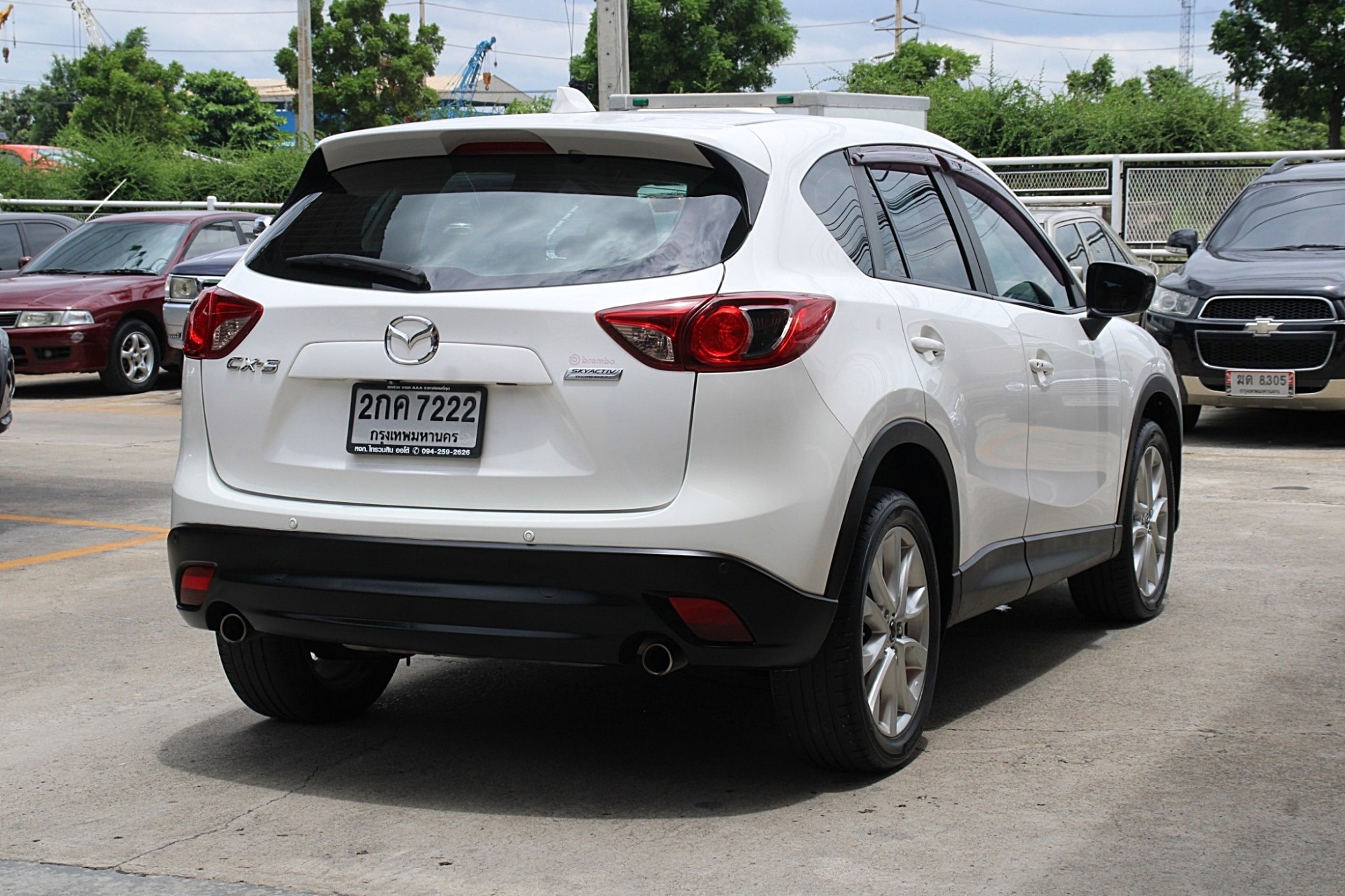 2014 Mazda CX-5 2.5 S AT สีขาว SUV Auto เบนซิน ไม่เคยแก๊ส เครื่องเกียร์ดีมาก ภายในสวย ขับดีมากครับ มีโปรดอกเบี้ยพิเศษ