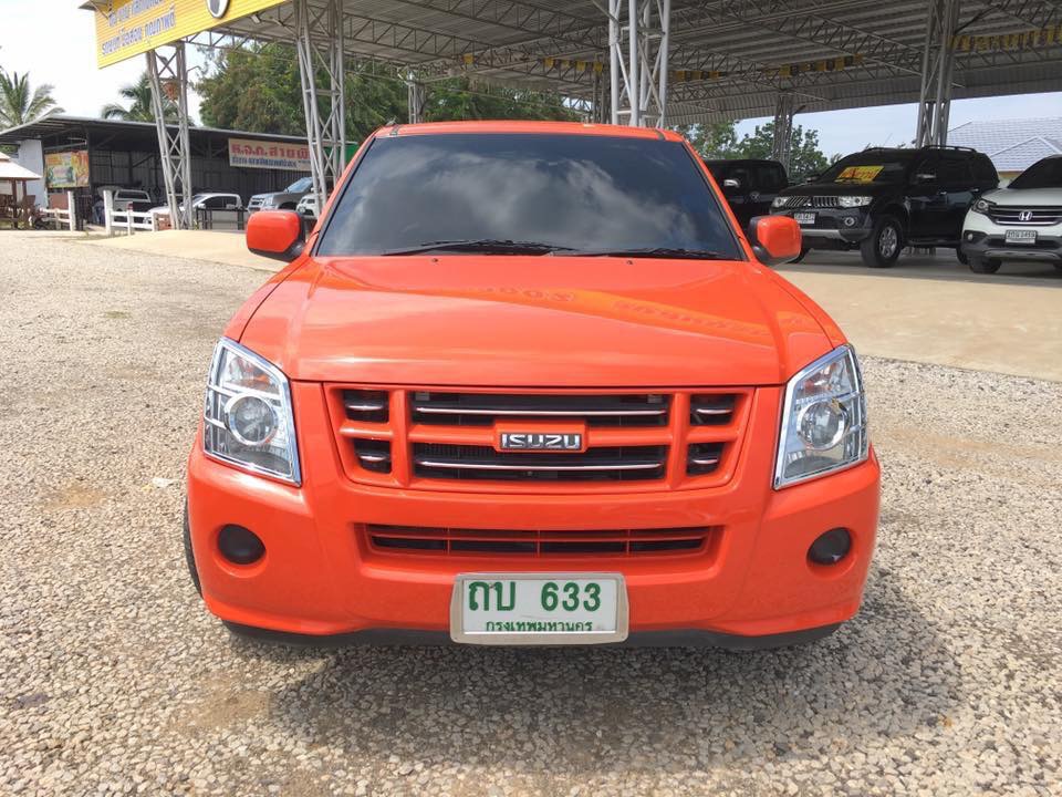 Isuzu D-Max Space Cab ปี 2009 สีส้ม