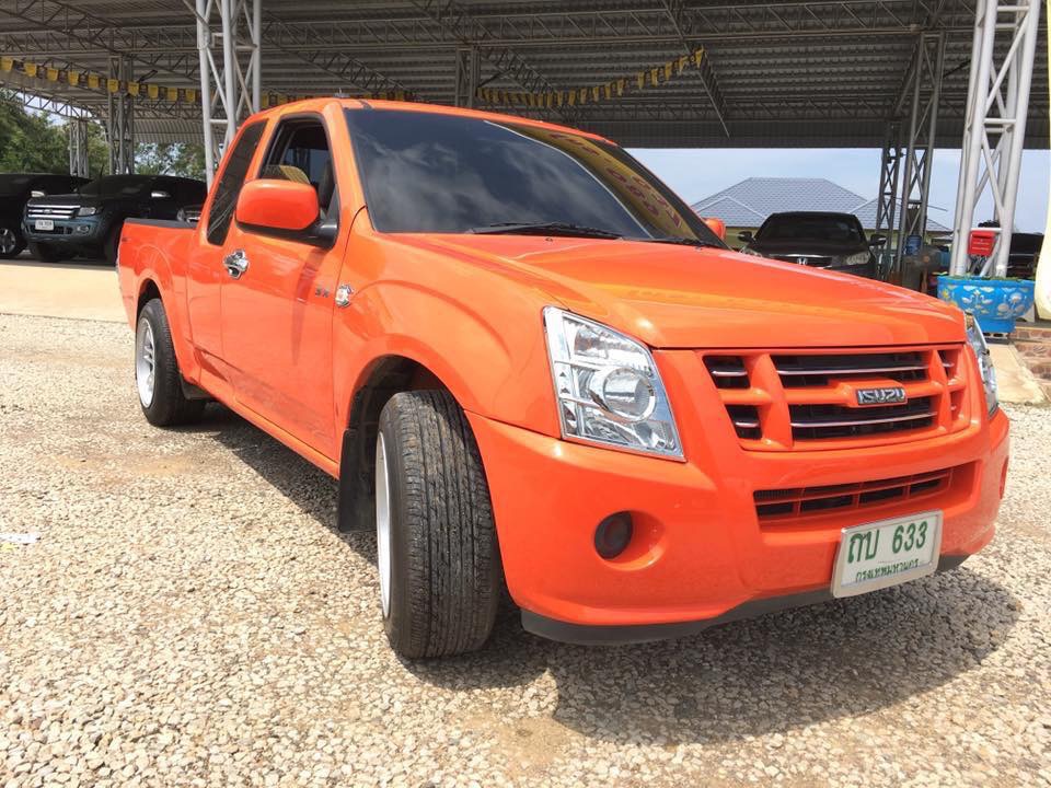 Isuzu D-Max Space Cab ปี 2009 สีส้ม (รูปที่ 2)