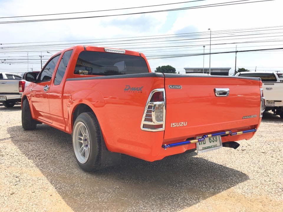 Isuzu D-Max Space Cab ปี 2009 สีส้ม