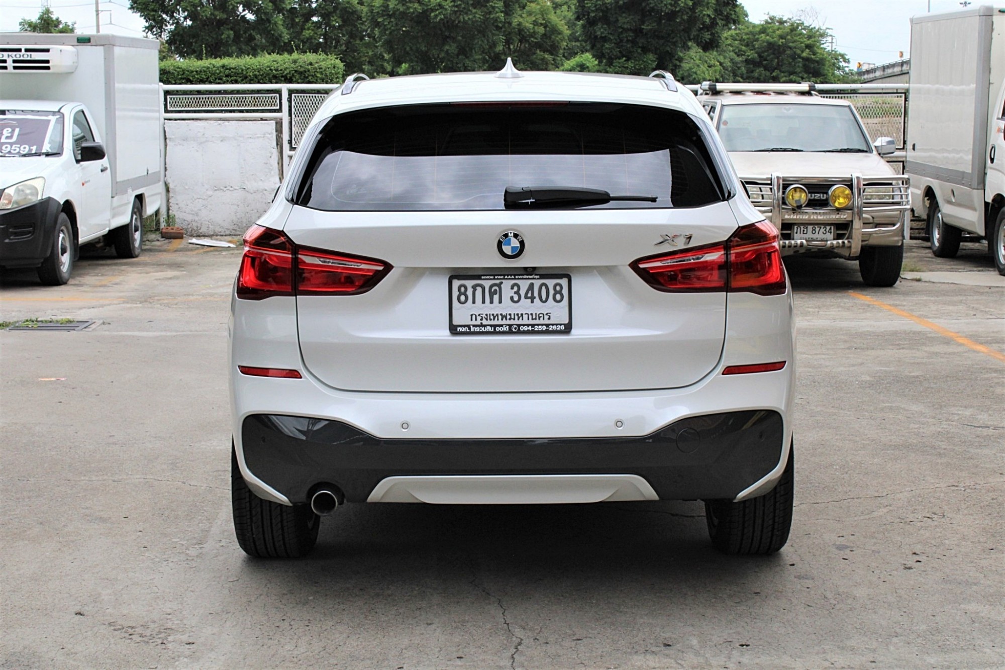 จัดได้1.1M ปี2017 BMW X1 2.0 TwinPower Turbo F48 sDrive18d M Sport รุ่นท๊อปสุด เครื่องดีเซล AT สีขาว เกียร์อัตโนมัติ 8 จังหวะ Steptronic Sport พร้อม P (รูปที่ 10)