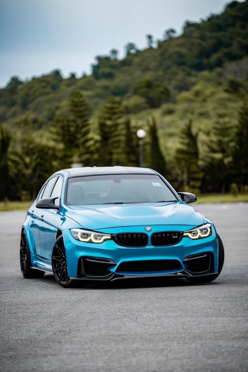 เจ้าของขายเอง 2014 BMW 320i LCI M3 F80 2.0 Luxury ของแต่งแท้ เกือบล้าน สีข้างในสีขาว (รูปที่ 12)