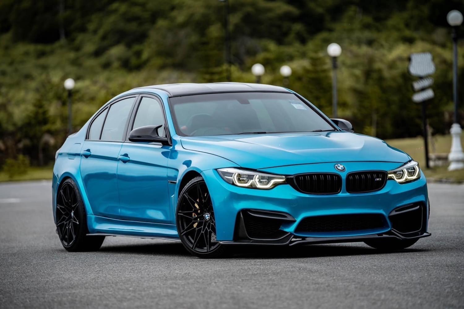 เจ้าของขายเอง 2014 BMW 320i LCI M3 F80 2.0 Luxury ของแต่งแท้ เกือบล้าน สีข้างในสีขาว