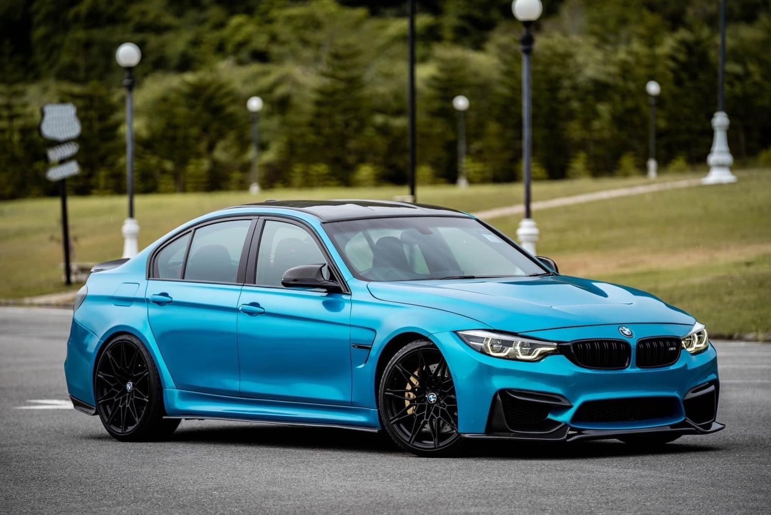 เจ้าของขายเอง 2014 BMW 320i LCI M3 F80 2.0 Luxury ของแต่งแท้ เกือบล้าน สีข้างในสีขาว (รูปที่ 14)