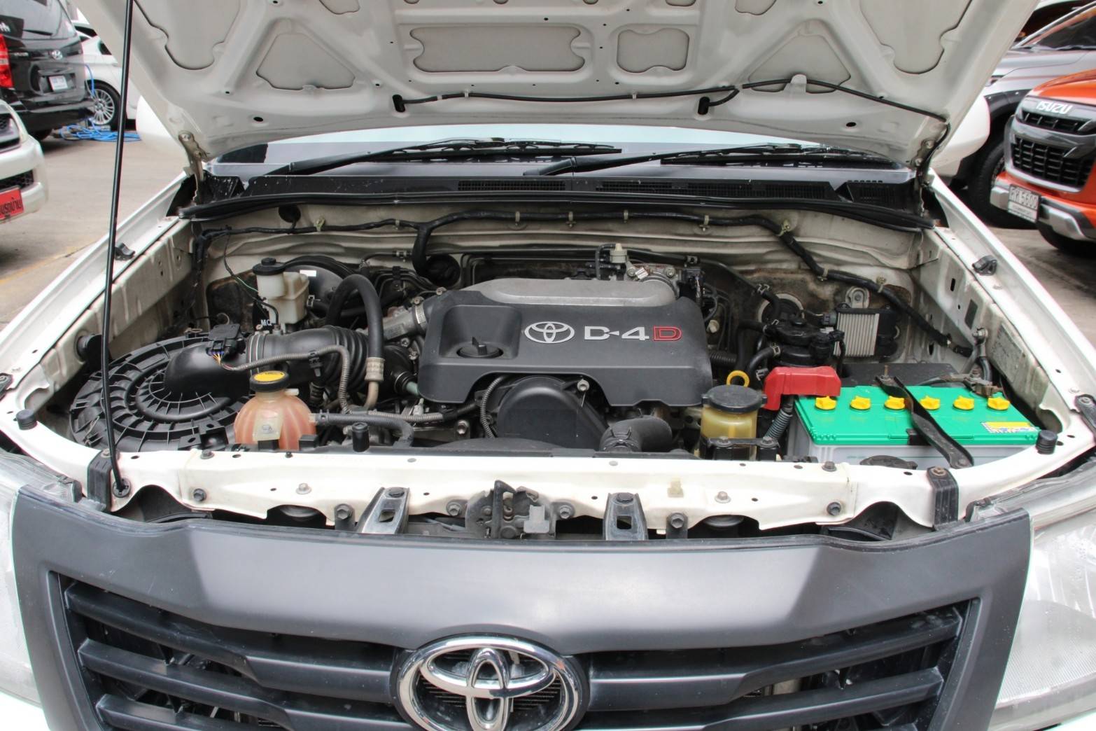 ออกรถ0บาท ตอนเดียวโฉมแชมป์พร้อมตู้ทึบ 1.80่เมตร 2012 Toyota Hilux Vigo CHAMP 2.5 J MT สีขาว กะบะตอนเดียวพร้อมทำกิน (รูปที่ 3)