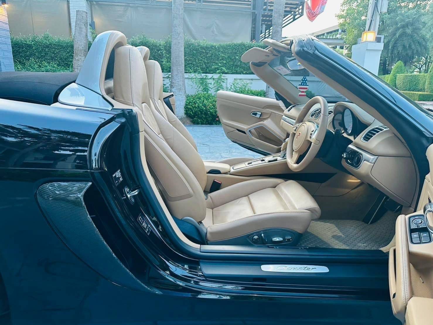 2013 Porsche 718 Boxster (Cayman) 718 Boxster สีดำ (รูปที่ 11)