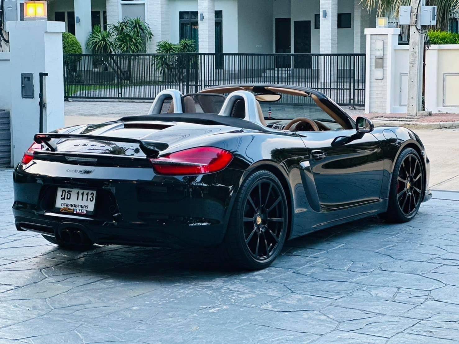 2013 Porsche 718 Boxster (Cayman) 718 Boxster สีดำ (รูปที่ 5)