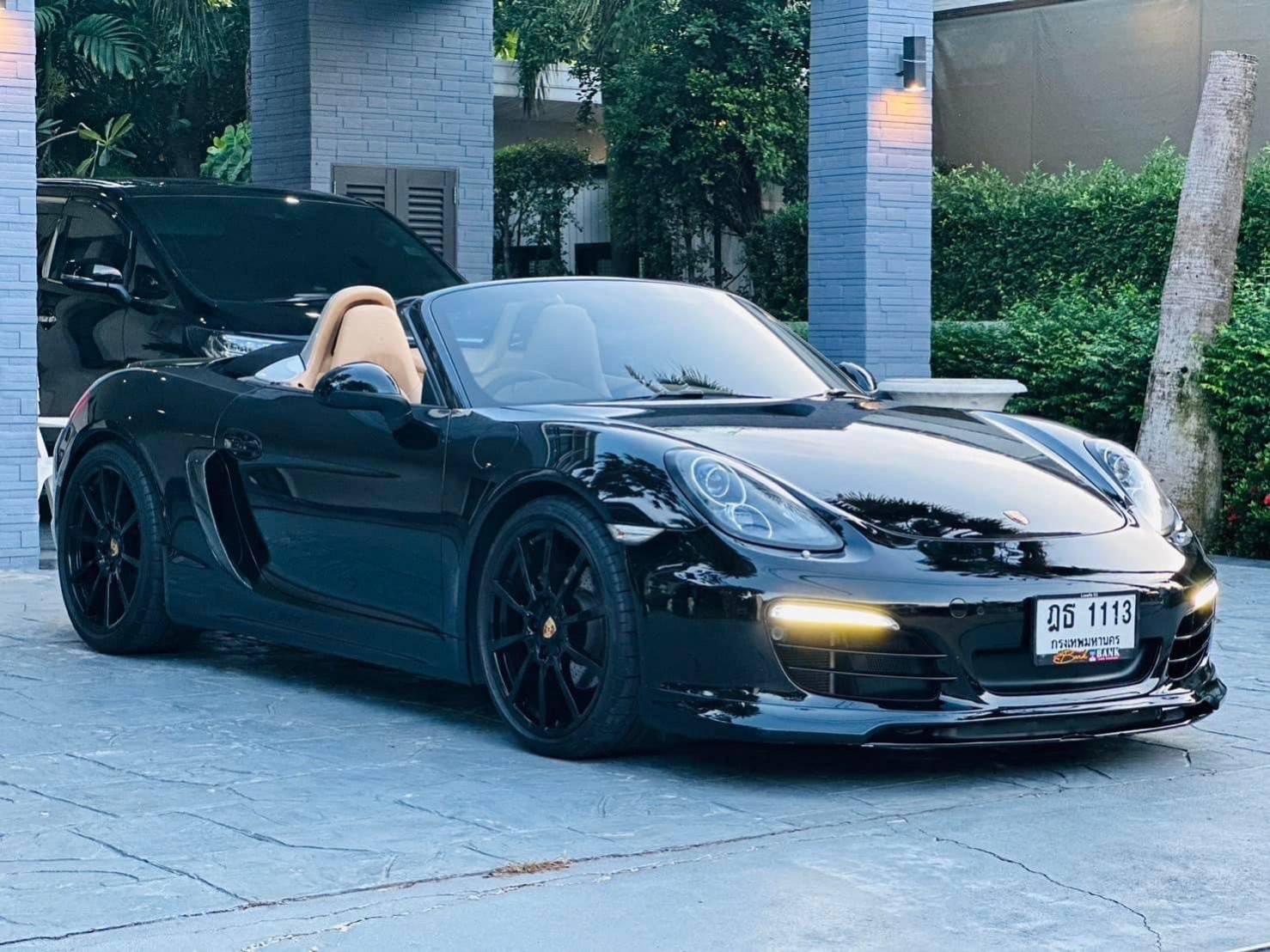 2013 Porsche 718 Boxster (Cayman) 718 Boxster สีดำ (รูปที่ 8)