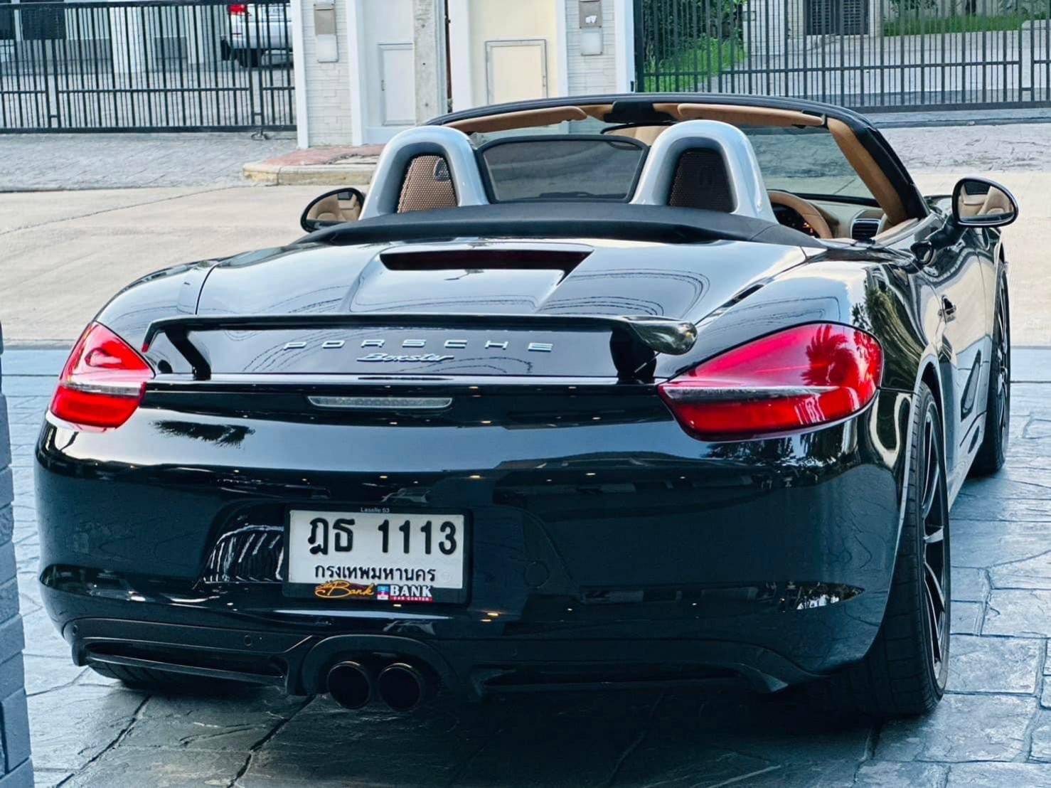 2013 Porsche 718 Boxster (Cayman) 718 Boxster สีดำ (รูปที่ 19)