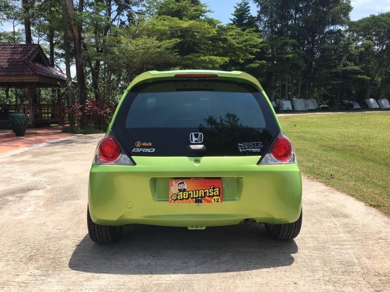 Honda Brio ปี 2012 สีเขียว (รูปที่ 3)