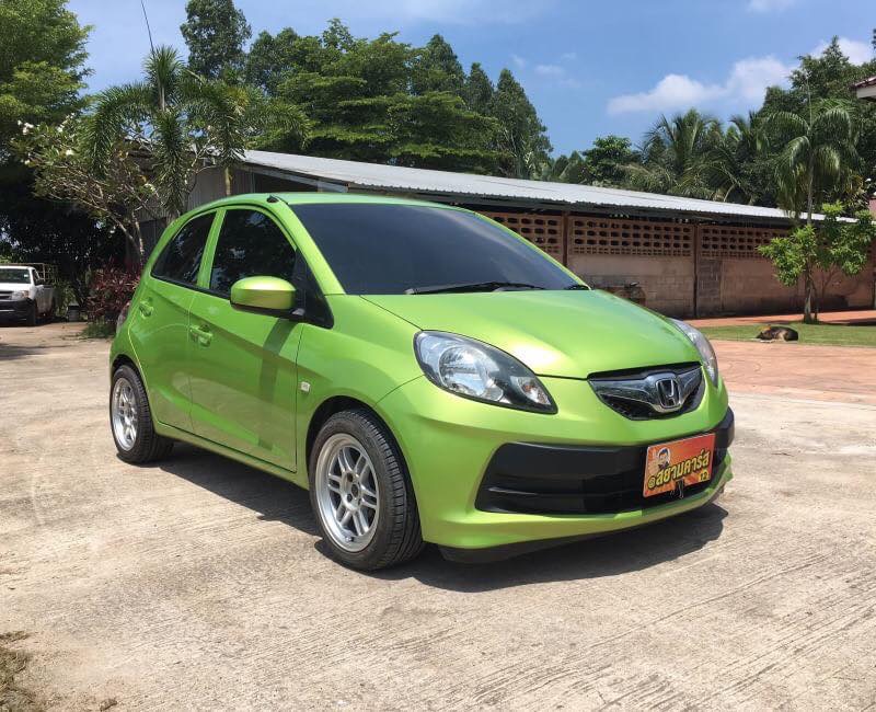Honda Brio ปี 2012 สีเขียว