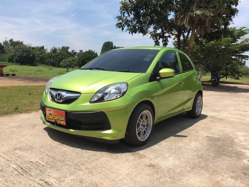 Honda Brio ปี 2012 สีเขียว (รูปที่ 17)