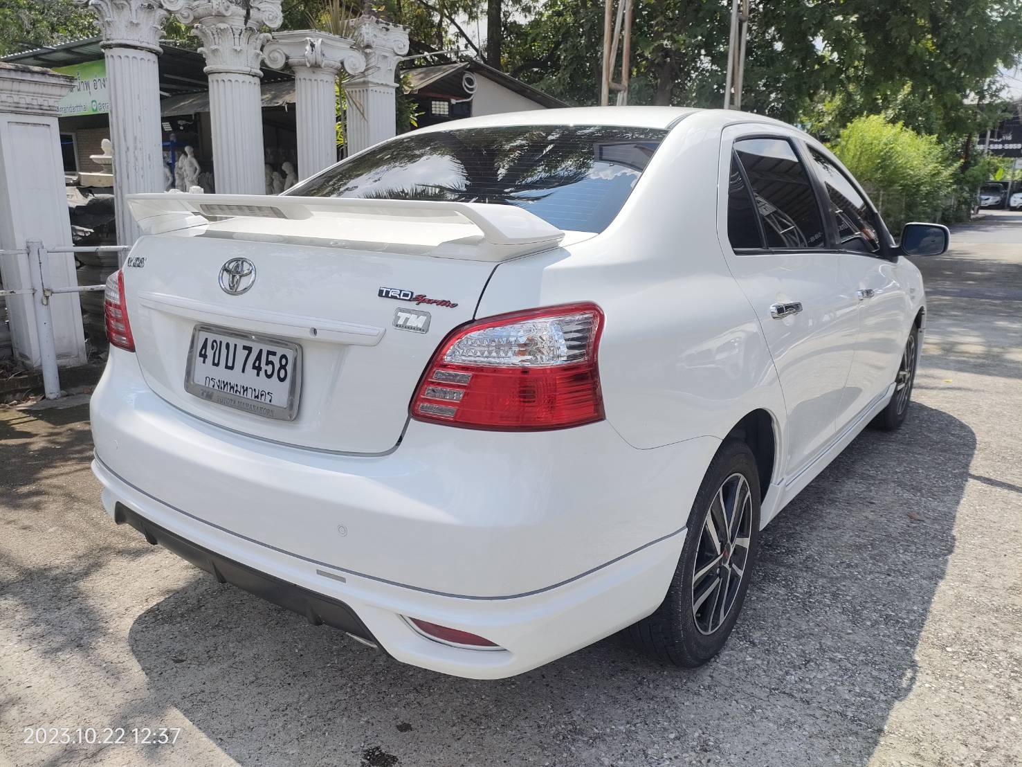 2012 TOYOTA VIOS 1.5 TRD SPORTIVO รถสวย ไมล์ 150,xxx กม.