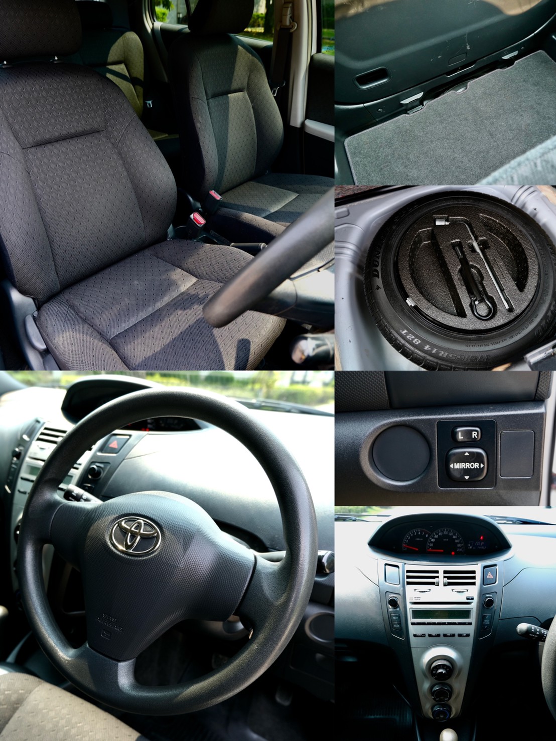 Toyota Yaris 1.5 J ปี: 2013 สี: ขาว ไมล์ 140,000 กม. (รูปที่ 7)