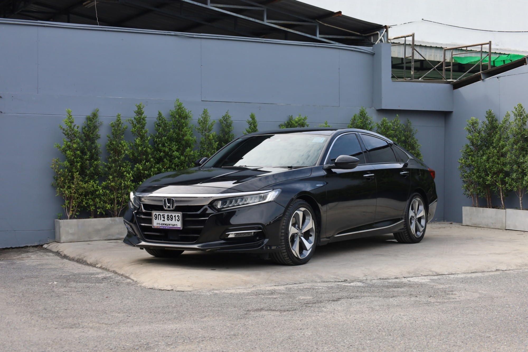 "HONDA ACCORD 2.0Hybrid ปี2019 สีดำ รุ่นใหม่ ไมเนอร์เชนจ์ G10 รถมือเดียว (รูปที่ 8)