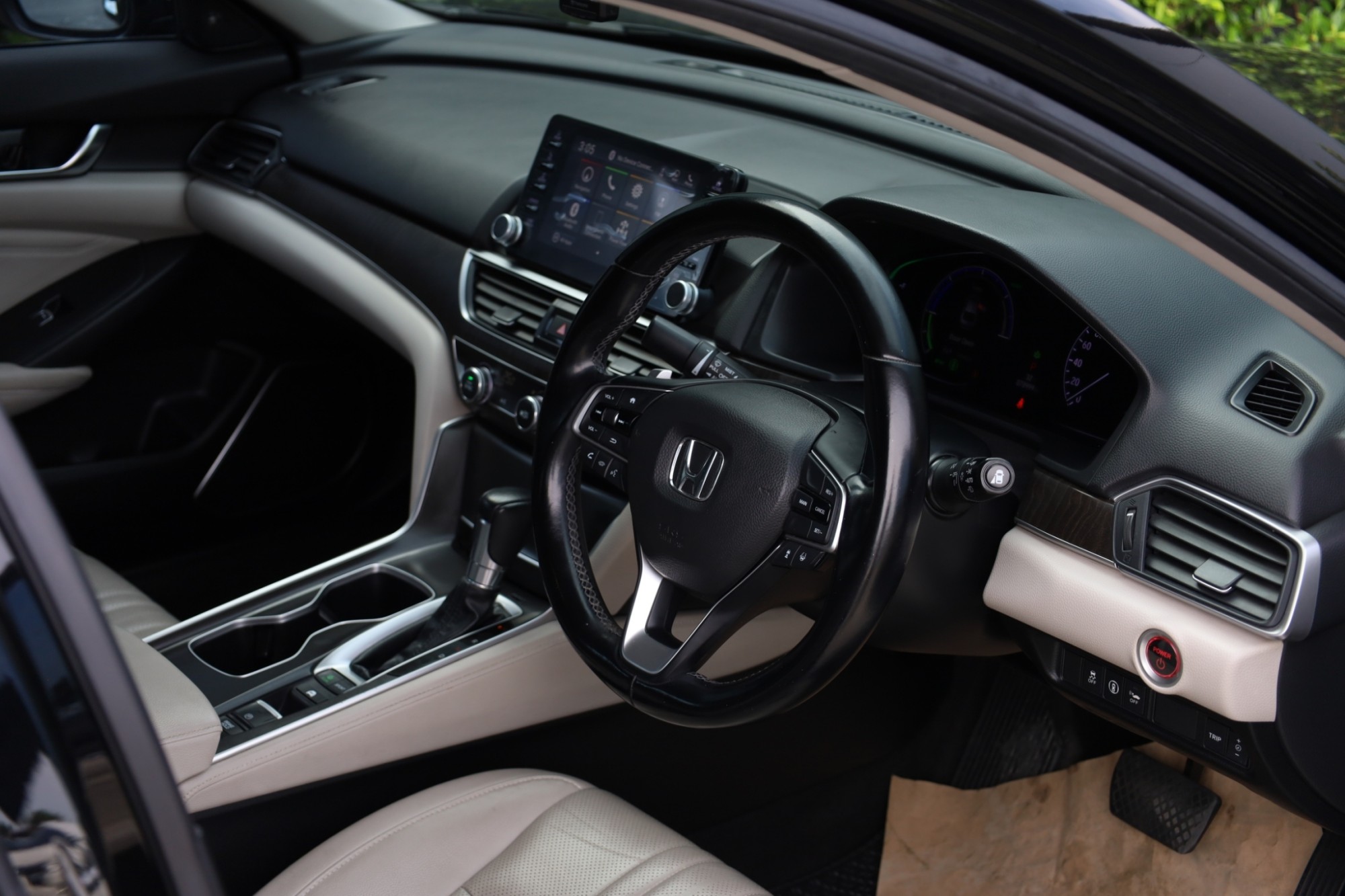 "HONDA ACCORD 2.0Hybrid ปี2019 สีดำ รุ่นใหม่ ไมเนอร์เชนจ์ G10 รถมือเดียว (รูปที่ 17)
