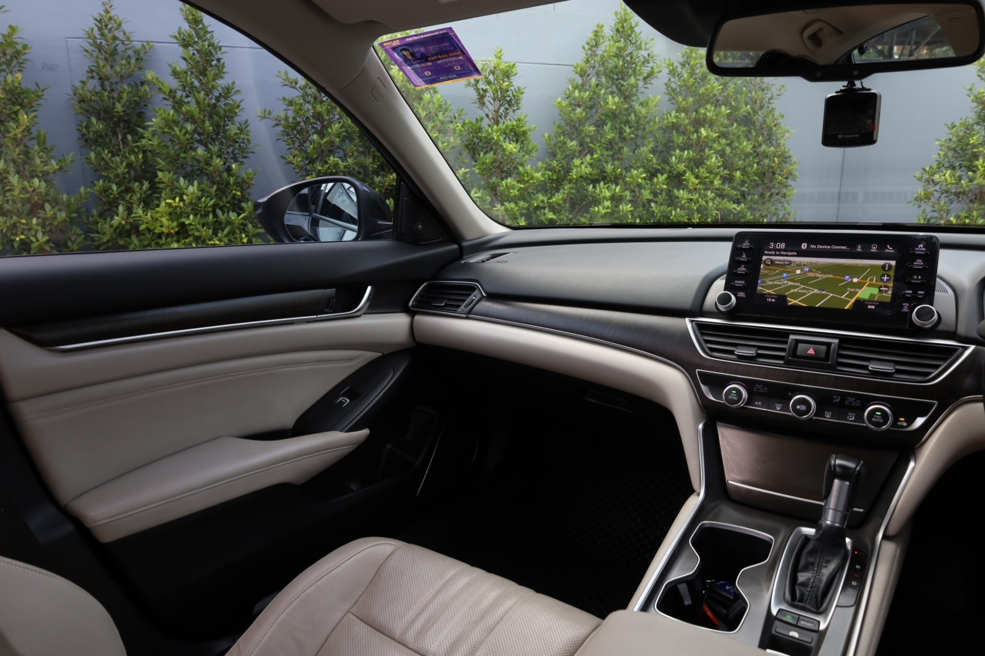 "HONDA ACCORD 2.0Hybrid ปี2019 สีดำ รุ่นใหม่ ไมเนอร์เชนจ์ G10 รถมือเดียว (รูปที่ 21)
