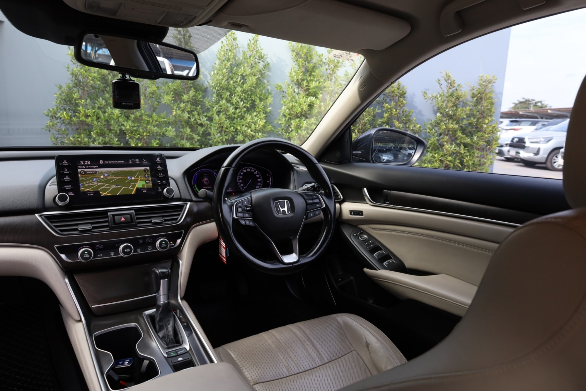 "HONDA ACCORD 2.0Hybrid ปี2019 สีดำ รุ่นใหม่ ไมเนอร์เชนจ์ G10 รถมือเดียว (รูปที่ 24)