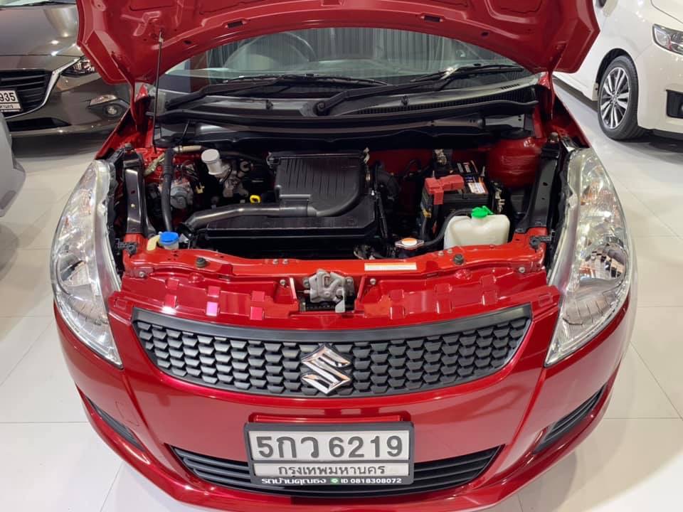 Suzuki Swift ปี 2016 สีแดง (รูปที่ 9)