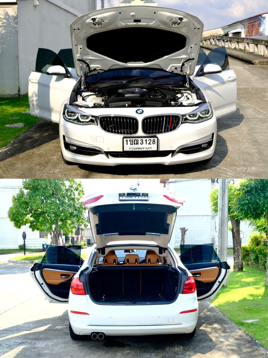 BMW 320d GT Luxury เครื่องยนต์: ดีเซล เกียร์:AT ปี: 2020 สี: ขาว F34 (รูปที่ 9)